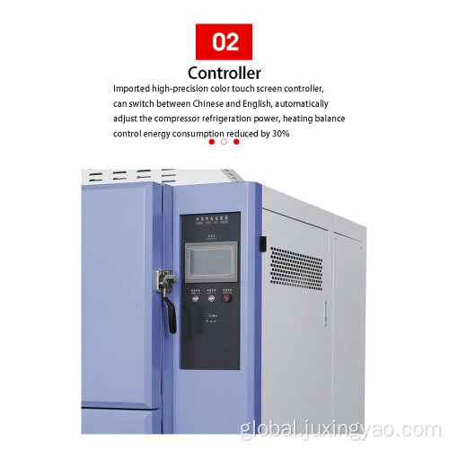 Cold And Heat Shock Test Machine Three compartment cold and heat shock test chamber Manufactory